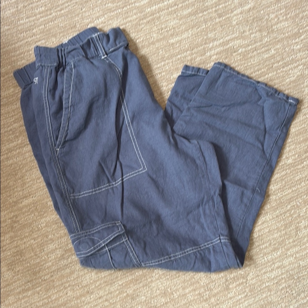 Pilcro Slate Blue/Gray Cargo Pants - NOWT